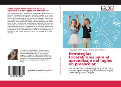 Estrategias tricerebrales para el aprendizaje del inglés en preescolar