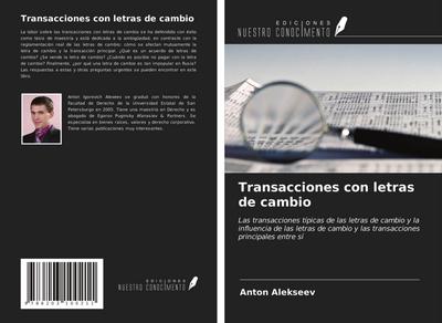 Transacciones con letras de cambio