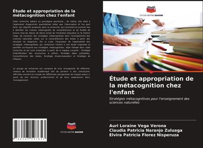 Étude et appropriation de la métacognition chez l’enfant