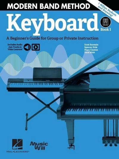 Modern Band Method - Keyboard, Book 1 (Book/Online Media)