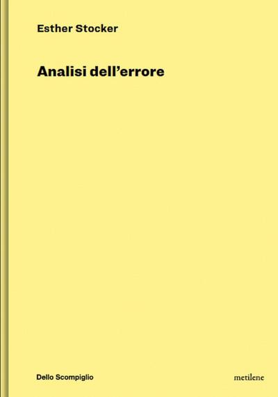 Analisi dell’errore