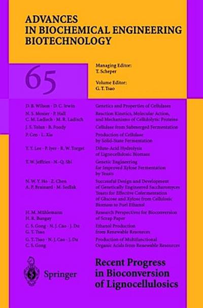 Recent Progress in Bioconversion of Lignocellulosics