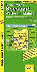 Spessart, Wetterau, Maintal Rad- und Freizeitkarte