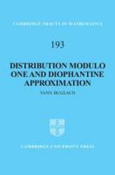 Distribution Modulo One and Diophantine Approximation