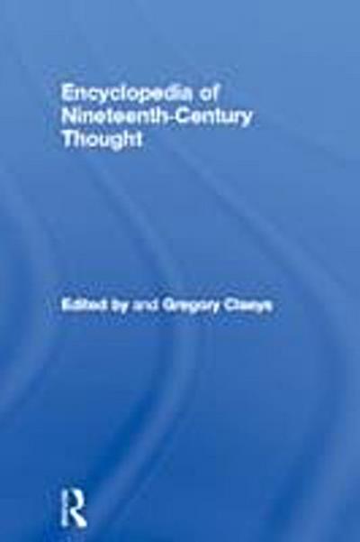 Encyclopedia of Nineteenth Century Thought