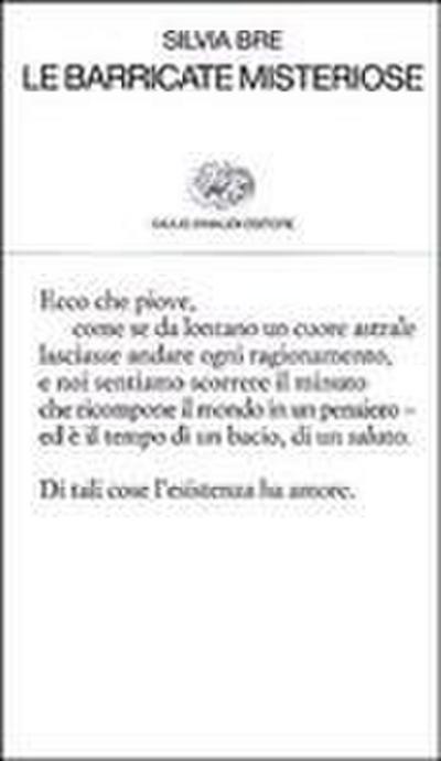 Le barricate misteriose