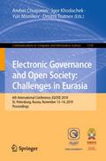 Electronic Governance and Open Society: Challenges