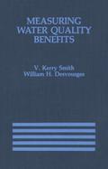 Measuring Water Quality Benefits
