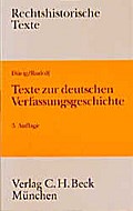 Texte zur deutschen Verfassungsgeschichte