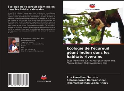 Écologie de l’écureuil géant indien dans les habitats riverains