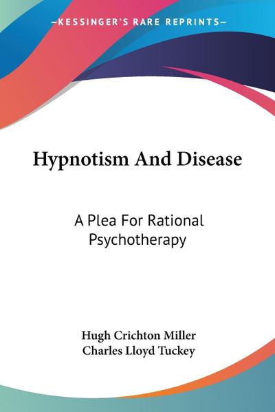 Hypnotism And Disease