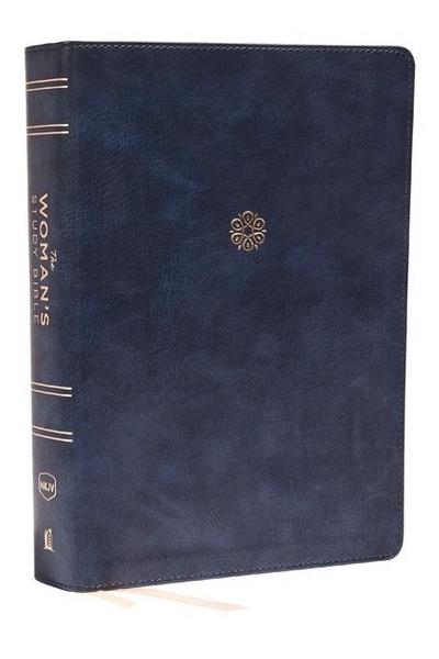 The Nkjv, Woman’s Study Bible, Leathersoft, Blue, Full-Color, Indexed