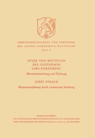 Mutationsforschung und Züchtung / Mutationsauslösung durch ionisierende Strahlen