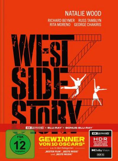 West Side Story (UHD+BR) LE -MB- 4K  Limitiertes Mediabook, 3Disc