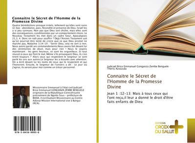 Connaitre le Sécret de l’Homme de la Promesse Divine