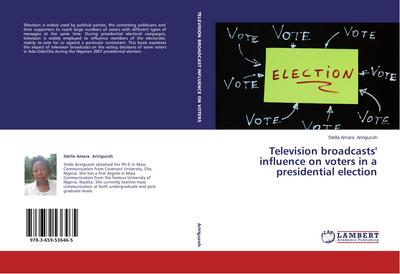 Television broadcasts’ influence on voters in a presidential election