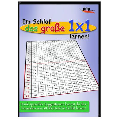 Im Schlaf das große 1x1 lernen!, Audio-CD