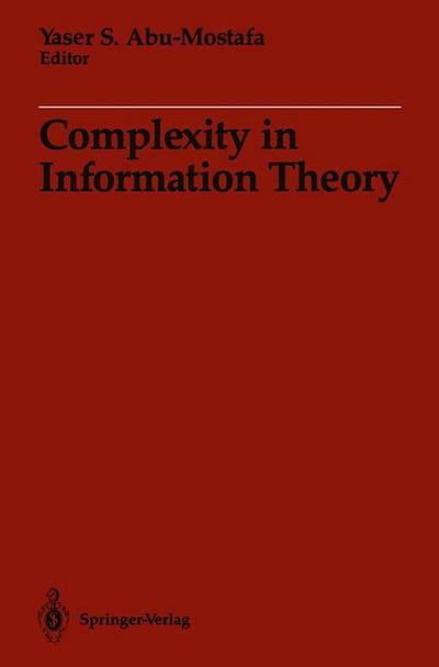 Complexity in Information Theory