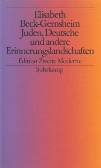 Juden, Deutsche und andere Erinnerungslandschaften