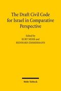 The Draft Civil Code for Israel in Comparative Perspective