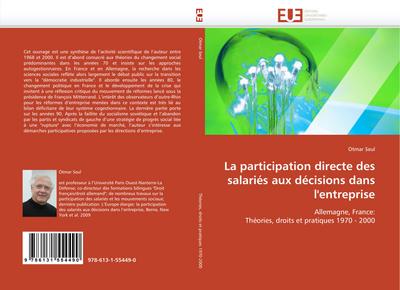 La participation directe des salariés aux décisions dans l’entreprise