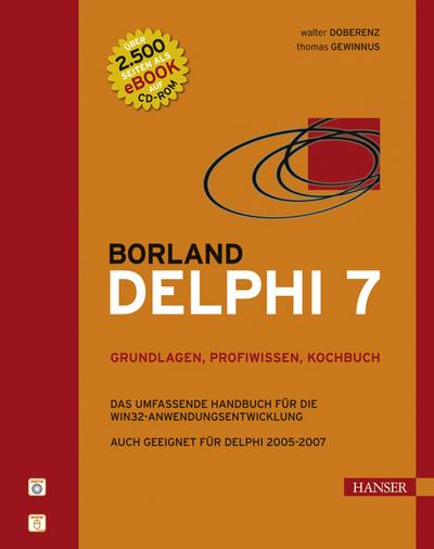 Borland Delphi 7, m. CD-ROM
