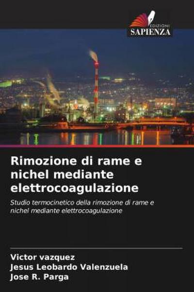 Rimozione di rame e nichel mediante elettrocoagulazione