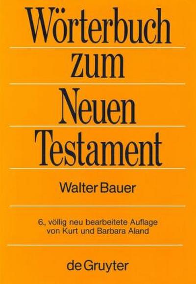 Wörterbuch zum Neuen Testament