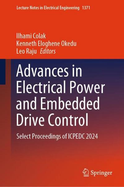 Advances in Electrical Power and Embedded Drive Control