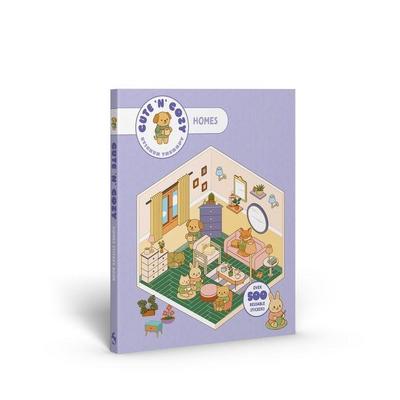 Cute ’n’ Cozy Sticker Therapy: Homes