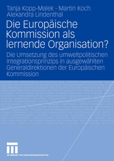 Die Europäische Kommission als lernende Organisation?