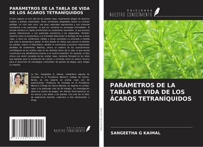 PARÁMETROS DE LA TABLA DE VIDA DE LOS ÁCAROS TETRANÍQUIDOS