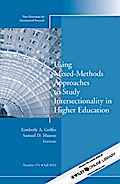 Using Mixed Methods to Study Intersectionality in Higher Education