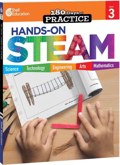 180 Days: Hands-On STEAM: Grade 3 ebook