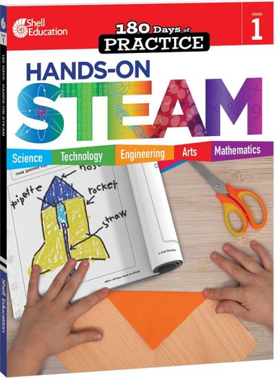 180 Days: Hands-On STEAM: Grade 1 ebook