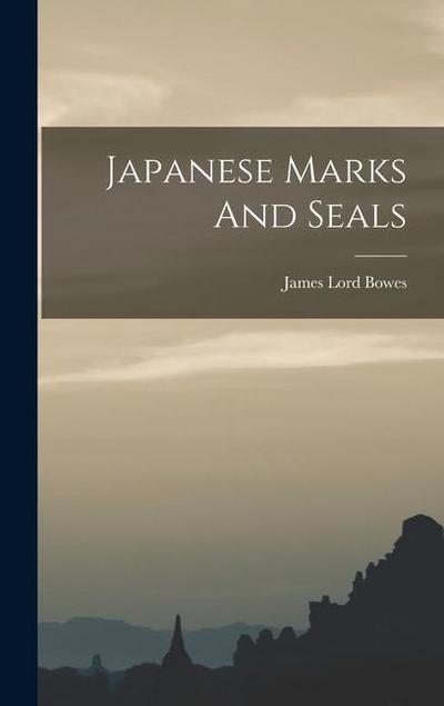 Japanese Marks And Seals