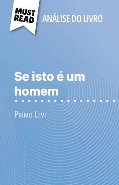 Se isto é um homem de Primo Levi (Análise do livro)