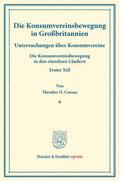 Die Konsumvereinsbewegung in Großbritannien.