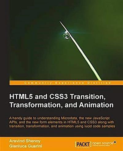 HTML5 and CSS3 Transition, Transformation, and Animation