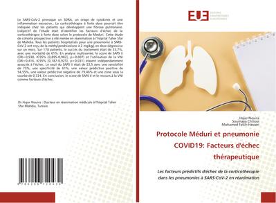 Protocole Méduri et pneumonie COVID19: Facteurs d’échec thérapeutique