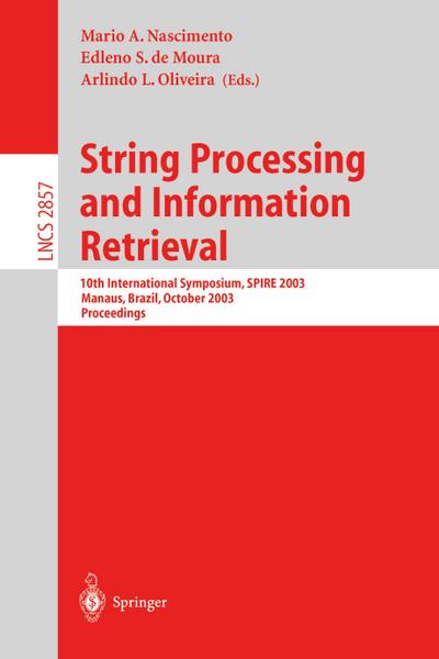 String Processing and Information Retrieval