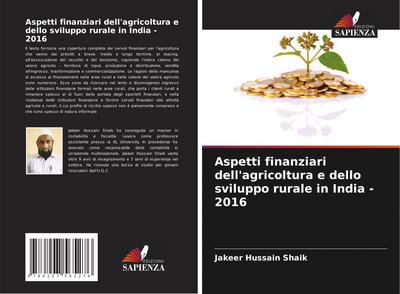 Aspetti finanziari dell’agricoltura e dello sviluppo rurale in India - 2016
