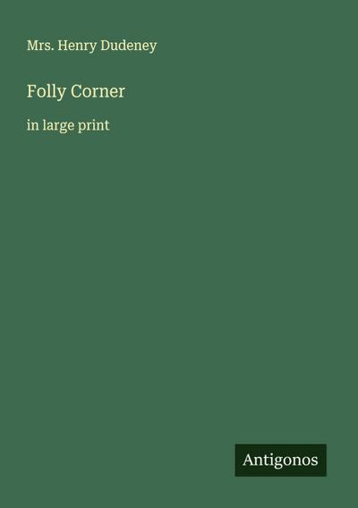 Folly Corner