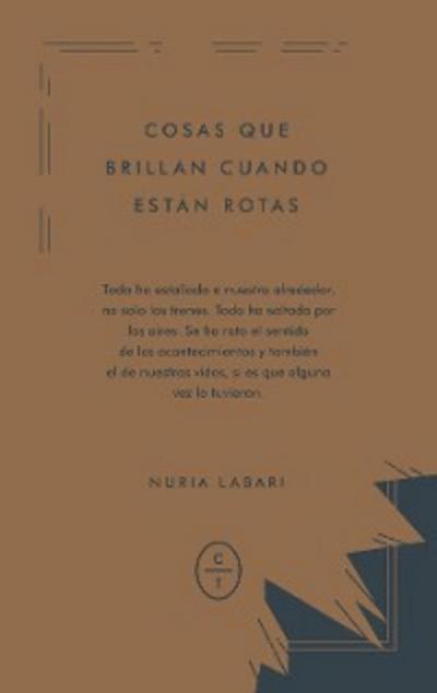 Cosas que brillan cuando están rotas