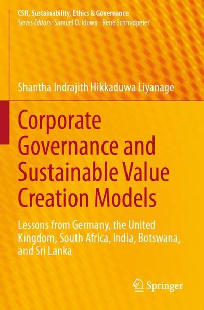 Corporate Governance and Sustainable Value Creation Models