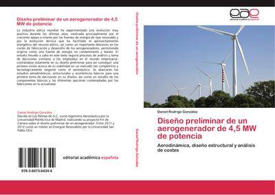 Diseño preliminar de un aerogenerador de 4,5 MW de potencia
