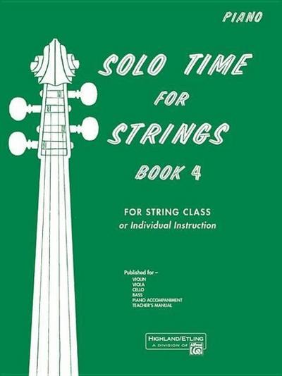 SOLO TIME FOR STRINGS BK 4