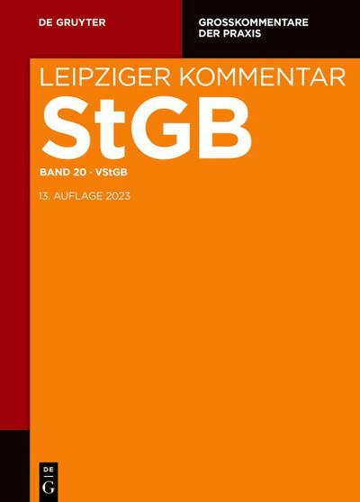 StGB: Völkerstrafgesetzbuch 20