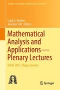 Mathematical Analysis and Applications-Plenary Lec