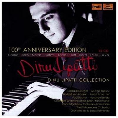 Dinu Lipatti - 100th Anniversary Edition, 12 Audio-CDs